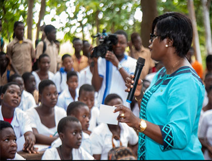 Togo: Dr Lidi Bessi Kama transmet le goût de la réussite aux jeunes de Binah